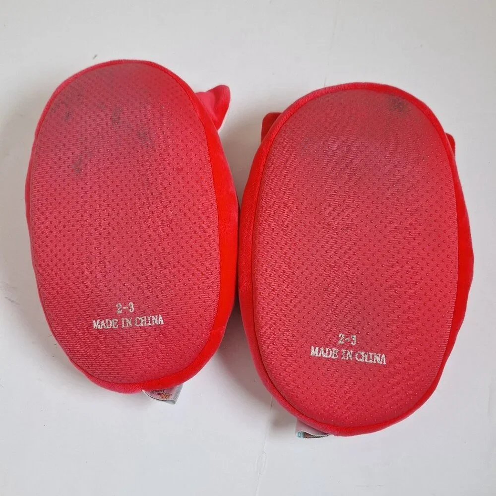 Squishmallows Red Fox Slippers size 2-3